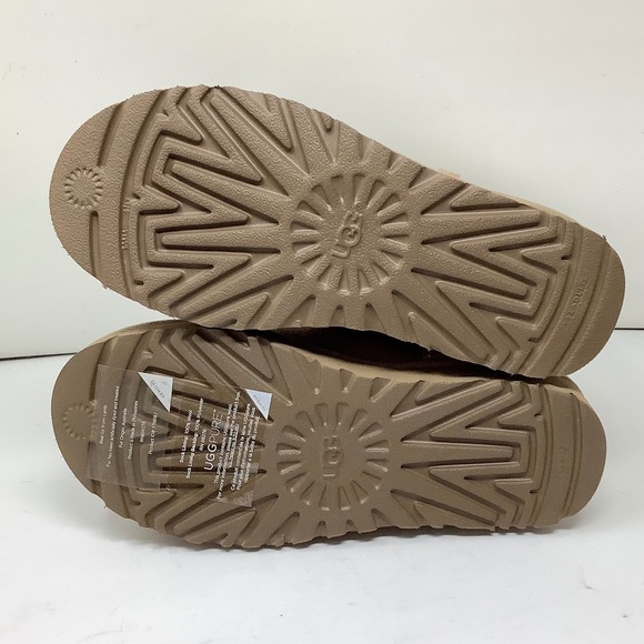 FINAL SALE UGG Classic Short Metallic Snake Print Sheepskin Boots NEW - Picture 10 of 11